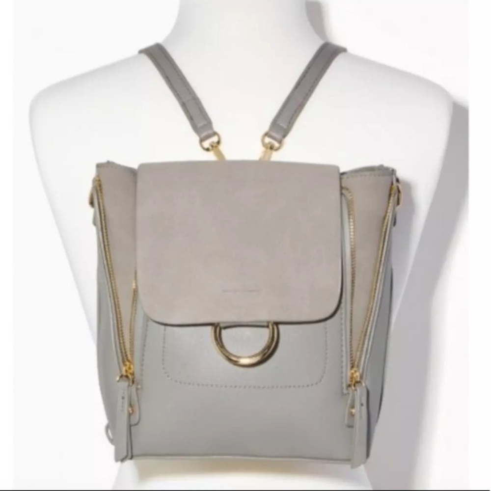 LAST ONE Anja Grey Cute Backpack Shoulder bag new
